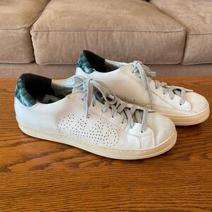 P448 John Women’s Sneakers White and Green